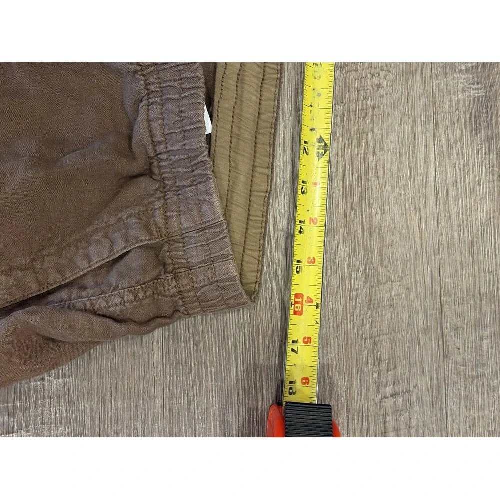 Todd Snyder Brown Utility Jogger Pants Mens Elastic Waist Cuffed Workwear Sz L